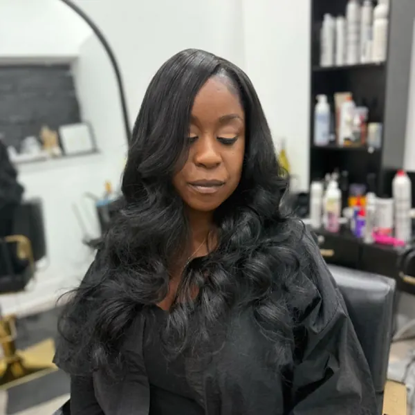 Hair work by Hair by Naeemah Johnson