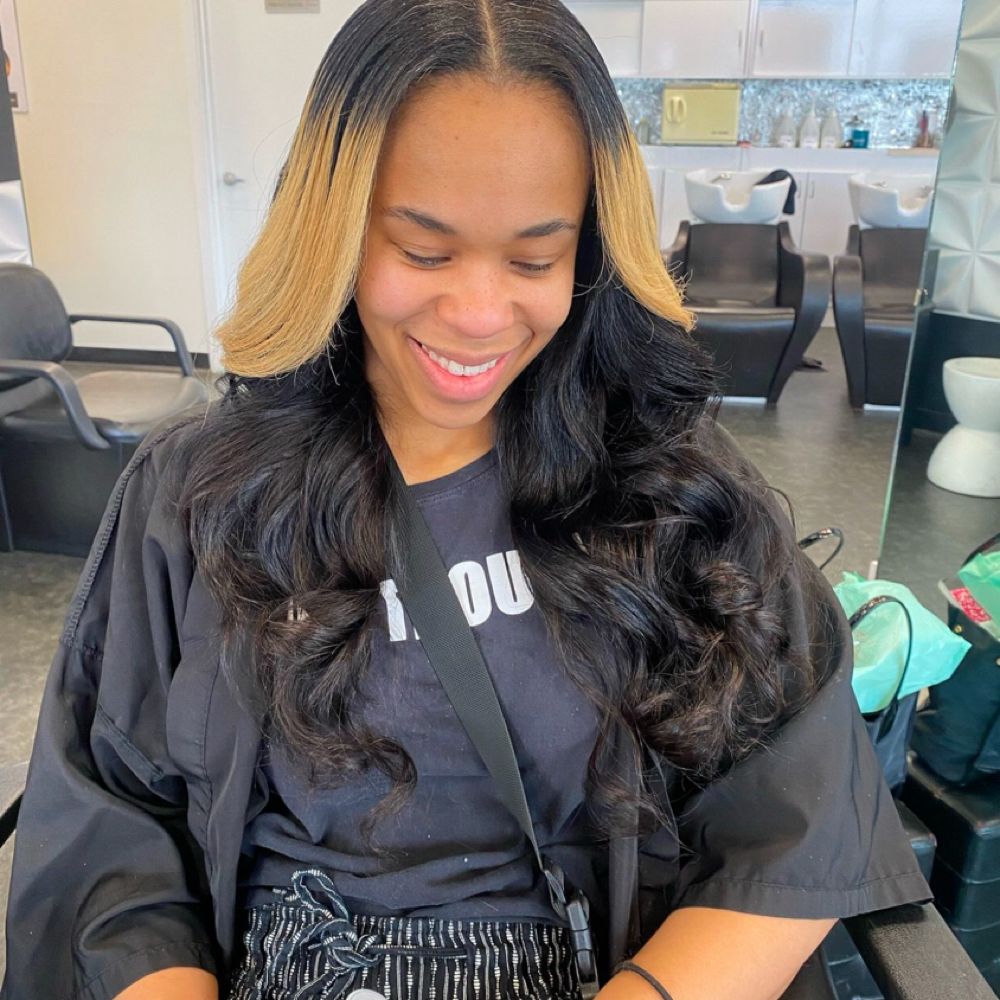 Hair work by Hair by Naeemah Johnson